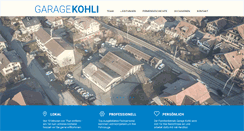 Desktop Screenshot of garagekohli.ch